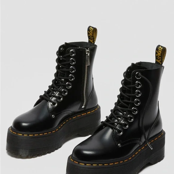 DR. MARTENS JADON MAX BOOT WOMEN'S PLATFORMS UK 5 RARE - Picture 6 of 7